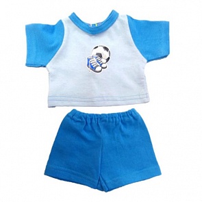 Одежда для куклы размером 38-43 см. - футболка и шорты Спорт (Mary Poppins, 216)